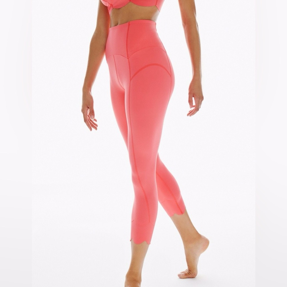 FP MOVEMENT Free People Petal Pusher 21” Leggings Strawberry Pink